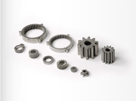Sintered gears and rings
