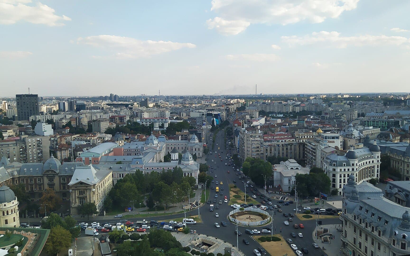 View over Bucharest, Romania